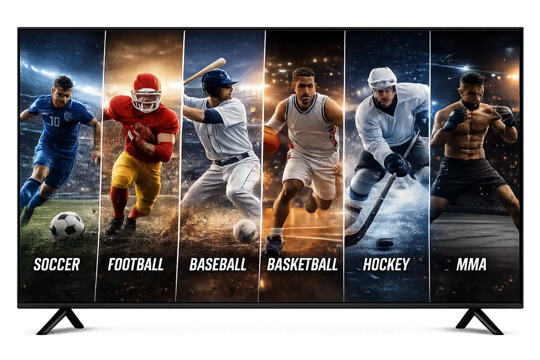 Live soccer, football, baseball, basketball, hockey, and MMA streaming in 4K on Xtreme HD IPTV Live soccer, football, baseball, basketball, hockey, and MMA streaming in 4K on Xtreme HD IPTV